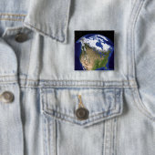 The Blue Marble Next Generation Earth 5 Vierkante Button 5,1 Cm (In situ)