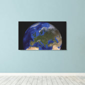 The Blue Marble Next Generation Earth 6 Canvas Afdruk (Insitu (Houten vloer))