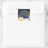 The Blue Marble Next Generation Earth 7 Vierkante Sticker (Tas)