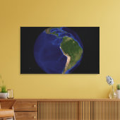 The Blue Marble Next Generation Earth 8 Canvas Afdruk (Insitu (Woonkamer))
