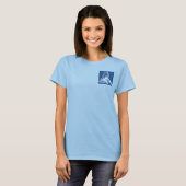 The Blue Pop Art Tiger T-shirt (Voorkant volledig)