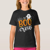 The Boo Crew Orange Halloween cute Family Matching T-shirt (Voorkant)