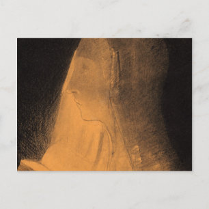 The Book of Light 1893 by Odilon Redon Briefkaart