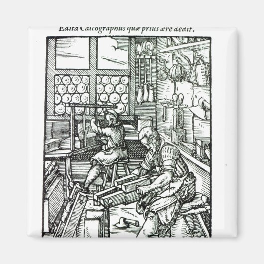The Bookbinder, gepubliceerd door Hartman Schopper Magneet (Voorkant)