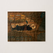 The Bookworm by Carl Spitzweg Legpuzzel (Horizontaal)