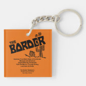 The Border Restaurant, Glen Ellyn, IL Sleutelhanger (Achterkant)