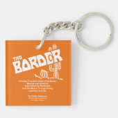 The Border Restaurant, Glen Ellyn, IL Sleutelhanger (Achterkant)