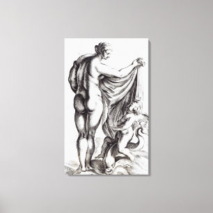 The Borghese Venus, c.1653 Canvas Afdruk