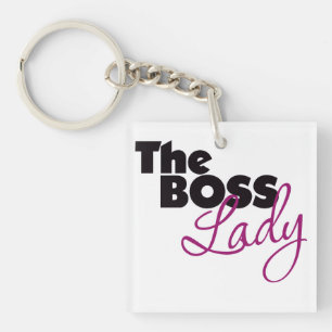 The Boss Lady Sleutelhanger