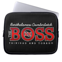 The Boss Trinidad & Tobago Laptop Sleeve