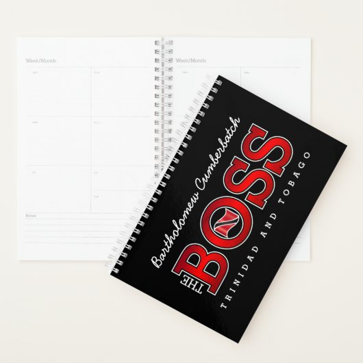 The Boss Trinidad & Tobago Planner (Display)