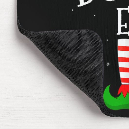 The Bougie Elf Funny Matching Family Group Christm Muismat (Hoek)