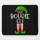 The Bougie Elf Funny Matching Family Group Christm Muismat (Voorkant)