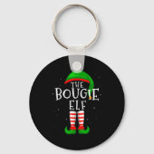 The Bougie Elf Funny Matching Family Group Christm Sleutelhanger (Voorkant)