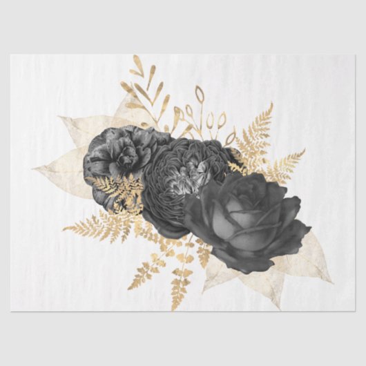 The Bouquet Serie Ontwerp 7 Tissuepapier (Voorkant)