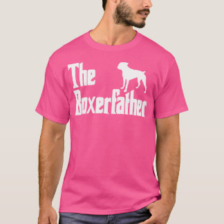 The Boxerfather Funny Boxer Dog Dad Shirt Mannen G