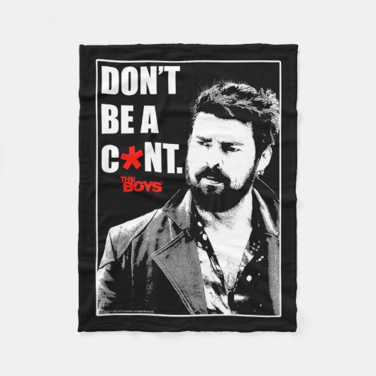 The Boys Butcher Don't Be A... Small  Fleece Deken (Voorkant)