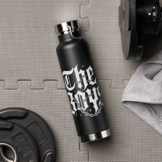 The Boys Gotische Typografie Ketting Streetwear  Waterfles