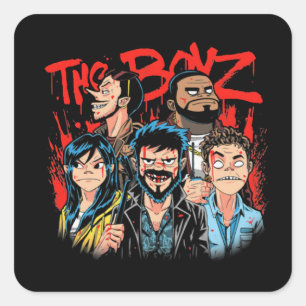 The Boys TV Show Limited Edition Perfect Gift Vierkante Sticker