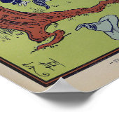 The Branches Bent Down and Twined Around Him. Poster (Hoek)