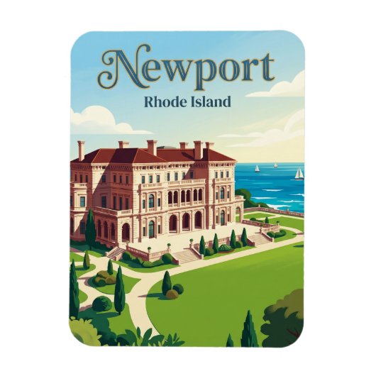 The Breakers Rhode Island Magneet (Verticaal)