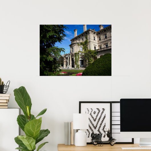 The Breakers: Vanderbilt's Summer Home Poster (Thuiskantoor)