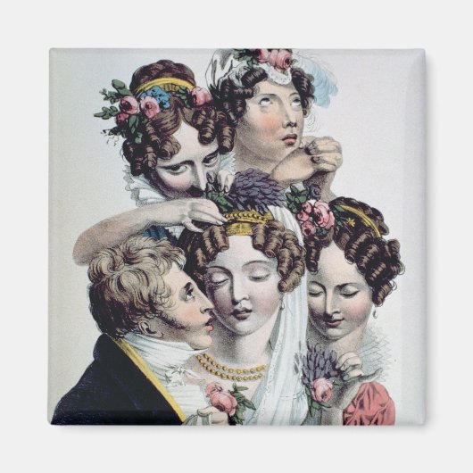 The Bride, c.1820 (litho) Magneet (Voorkant)