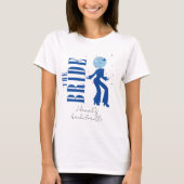 The Bride Dancing Queens Disco santorini musical T-shirt (Voorkant)