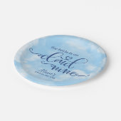 The Bride is op Cloud 9 Paper Bord (Gekanteld)