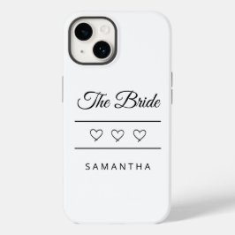 The Bride Personalized Wedding Design  Case-Mate iPhone 14 Hoesje