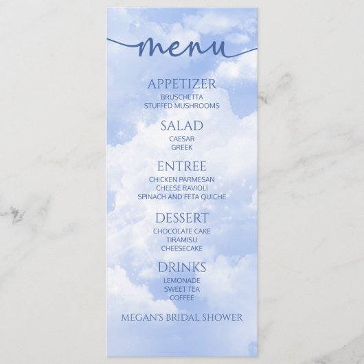 The Bride staat op het menu van Cloud Nine Vrijgez (Voorkant)