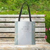 The Bride Tote Bag | Sage Green & Gold