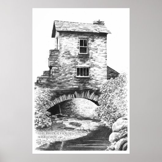 The Bridge House, Ambleside Poster (Voorkant)