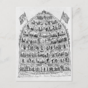 The British Beehive, 1867 Briefkaart