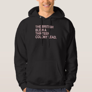 The British Blew A Derteen Colony Lead Hoodie