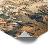 The British Museum, c.1862 (kleurenlitho) Poster (Hoek)