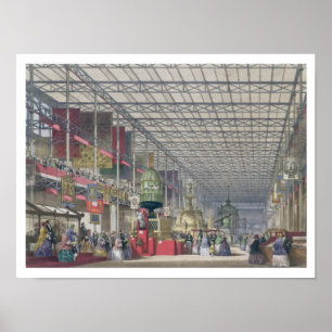 The British Nave of the Great Exhibition, 1851 (co Poster