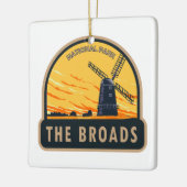 The Broads National Park England Keramisch Ornament (Links)