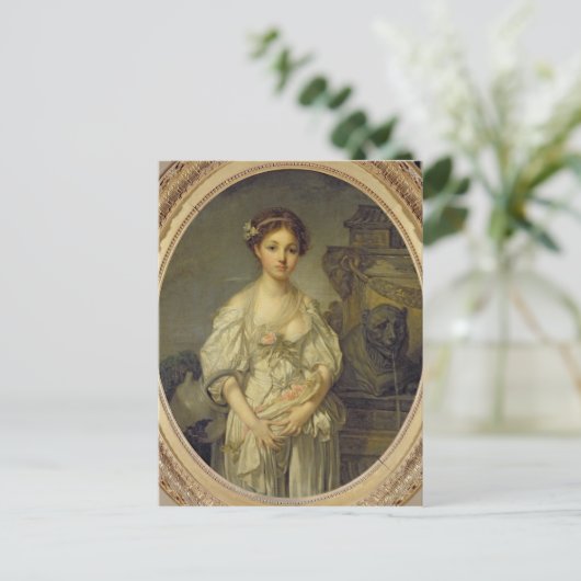 The Broken Pitcher, c.1772-73 Briefkaart (Staand voorkant)