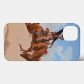 The Bronco Buster (door Frederic Remington) Case-Mate iPhone Case (Achterkant (horizontaal))