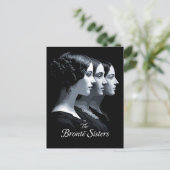 The Brontë Sisters Briefkaart (Staand voorkant)
