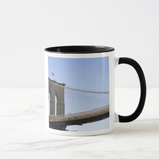 The Brooklyn Bridge in New York City, New 2 Mok (Rechts)