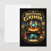 The Brothers Grimm Bedankkaart (Voorkant / Achterkant)