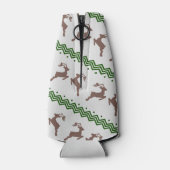 THE BROWN REINDEER PATTERN FLESJESKOELER (Achterkant)