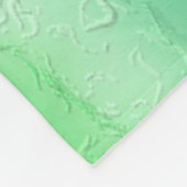 The brush stroke graphic abstract background. Art  Fleece Deken (Hoek)