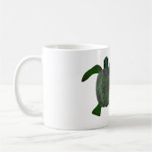 The bubble wrap turtle. (Chelonia anthropoceaenum) Koffiemok (Links)