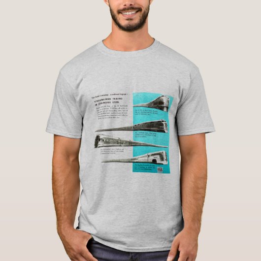 The Budd Company - A Railroad Legend Beverage Co. T-shirt (Voorkant)