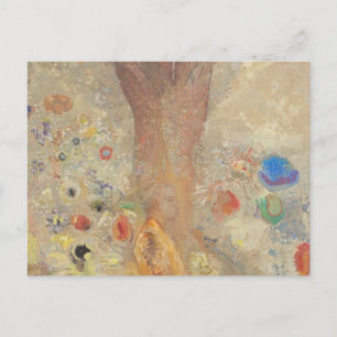 The Buddha by Odilon Redon Briefkaart