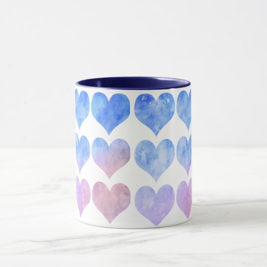 The Bue Heart Mug Mok (Midden)