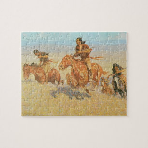 The Buffalo Runners, Big Horn Basin door Remington Legpuzzel